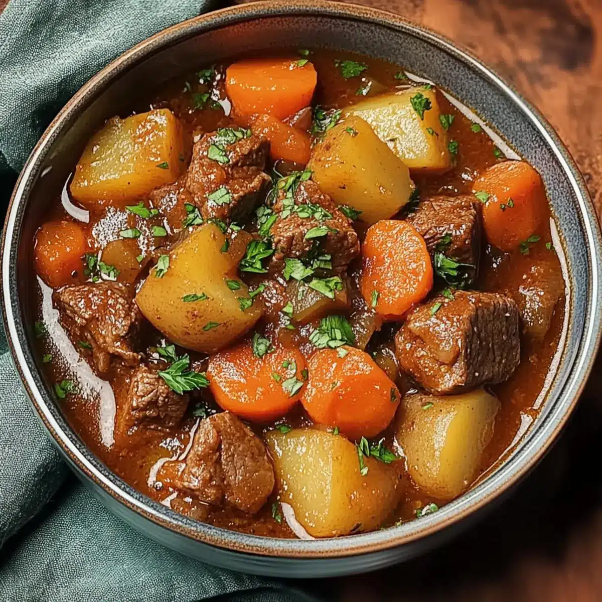 Hearty Beef and Vegetable Stew