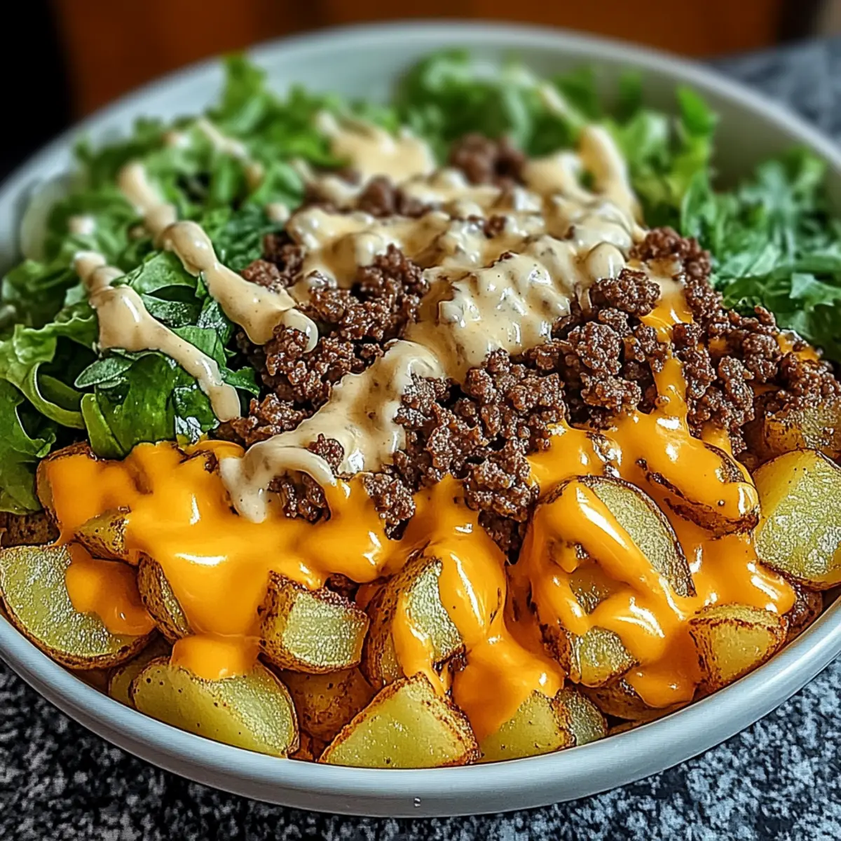 Smash Burger Bowl