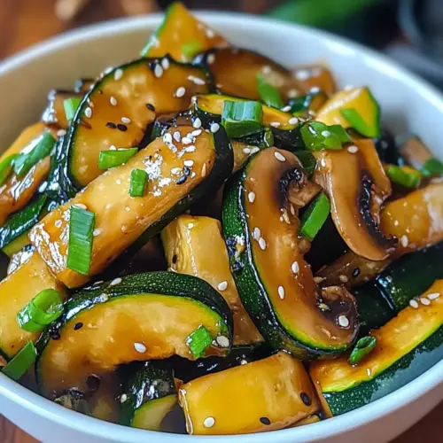 Zucchini Hibachi Style