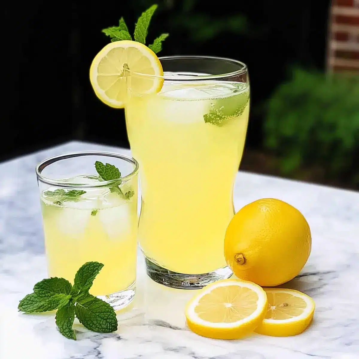 Fresh Ginger Lemonade