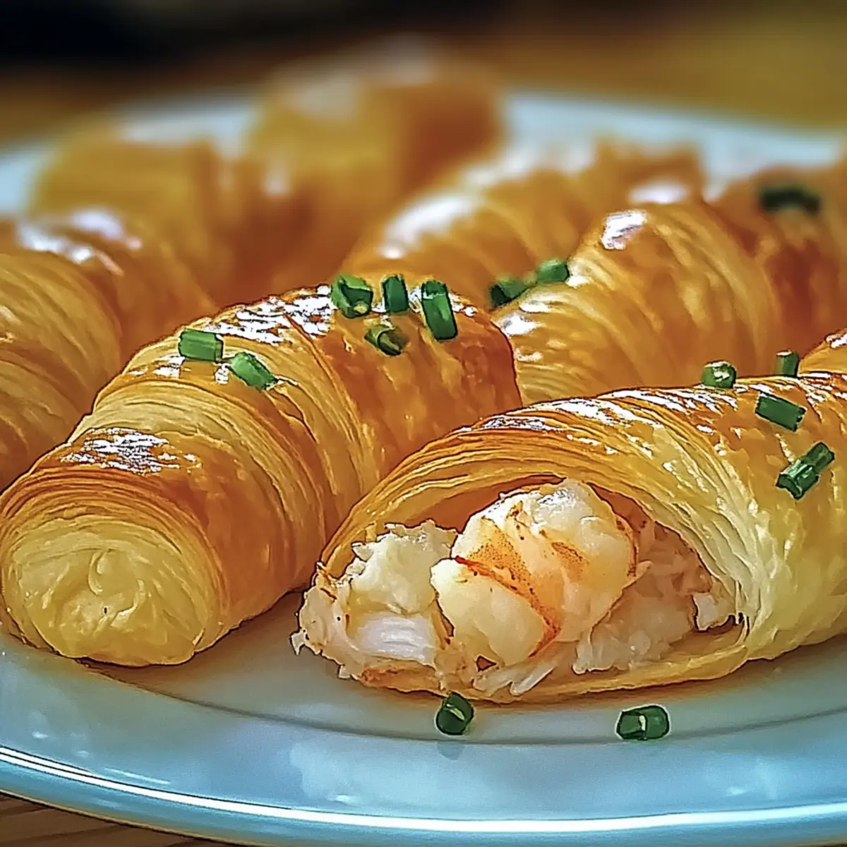 Shrimp And Crab Stuffed Crescent Bombs