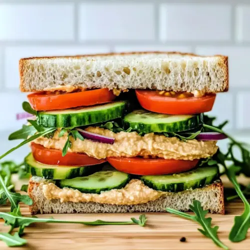 Mediterranean Veggie Sandwich