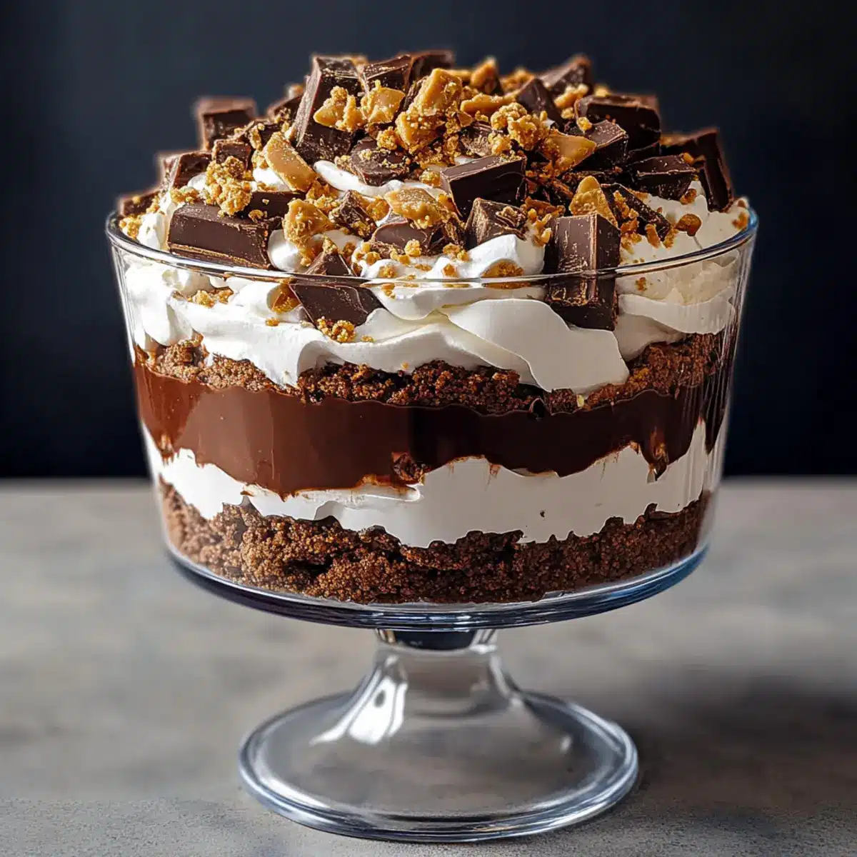 Chocolate Toffee Trifle