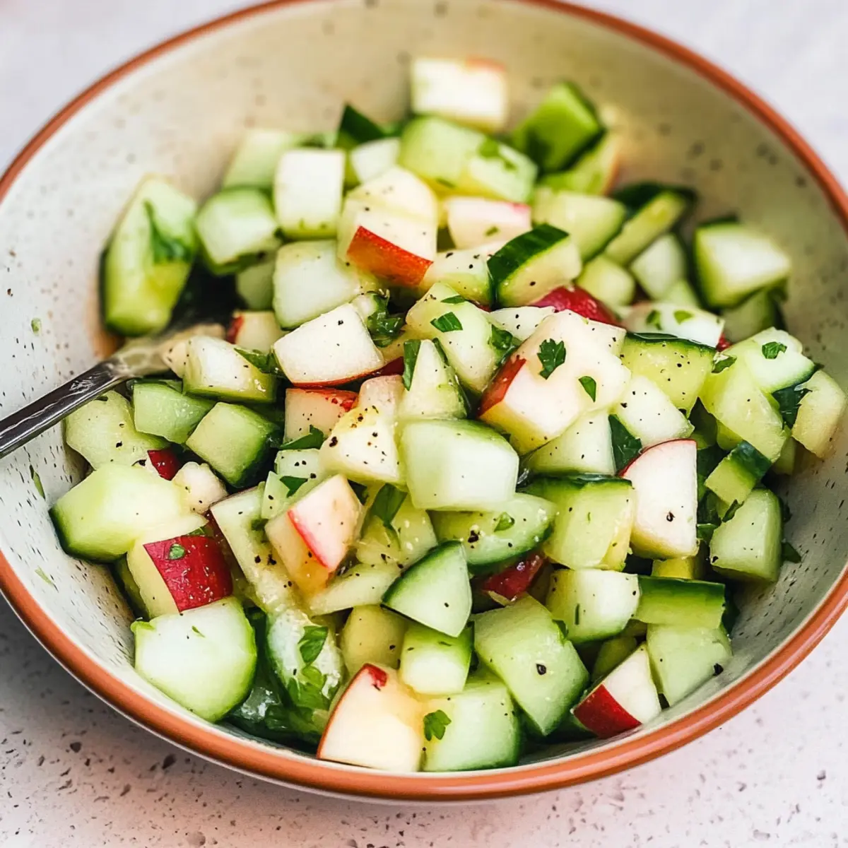 Cucumber Apple Salad