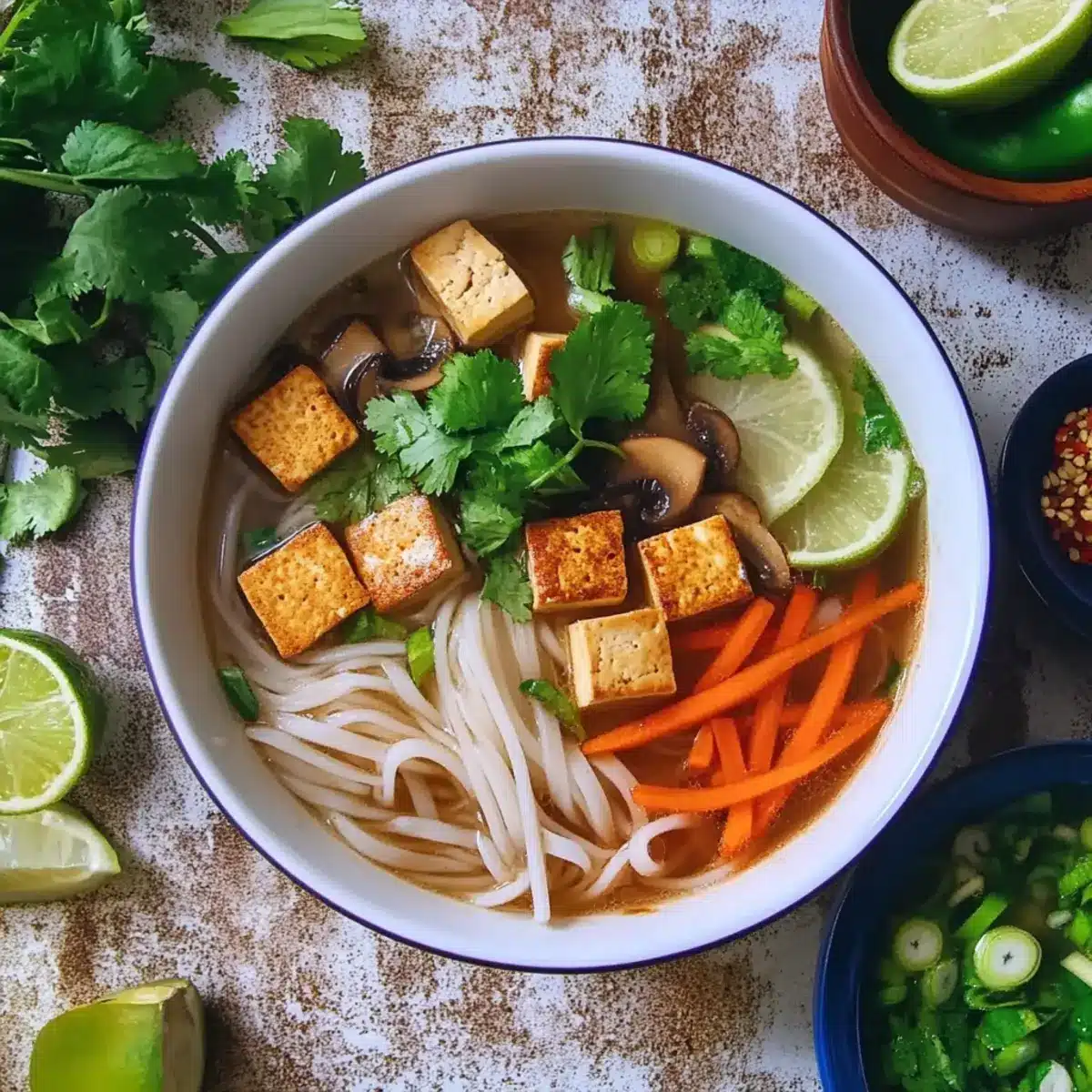Vegan Pho With Tofu