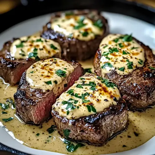 Garlic Butter Steak Parmesan Cream