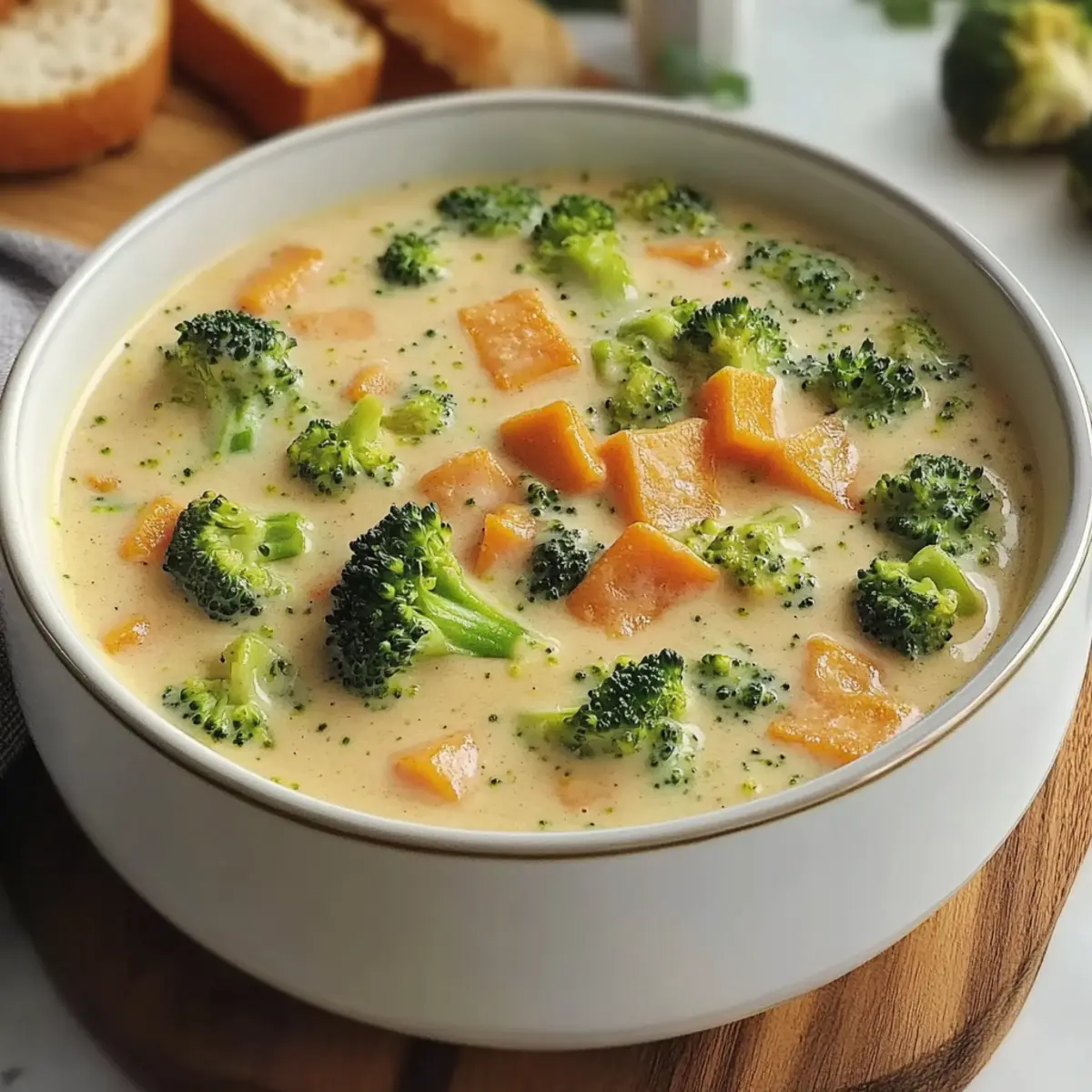 Smoked Gouda Broccoli Soup