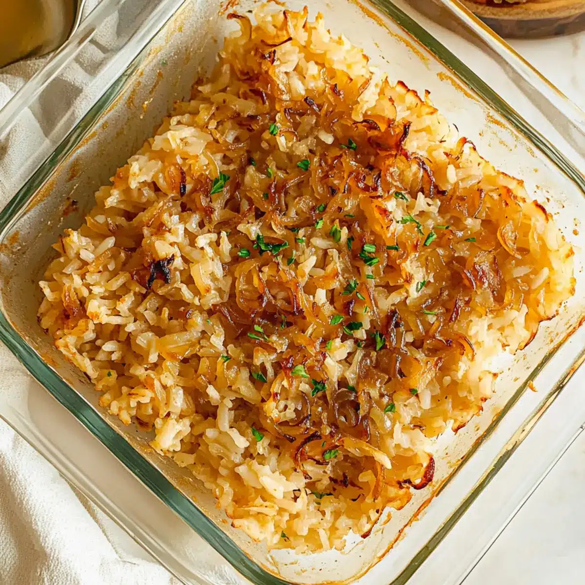 French Onion Rice
