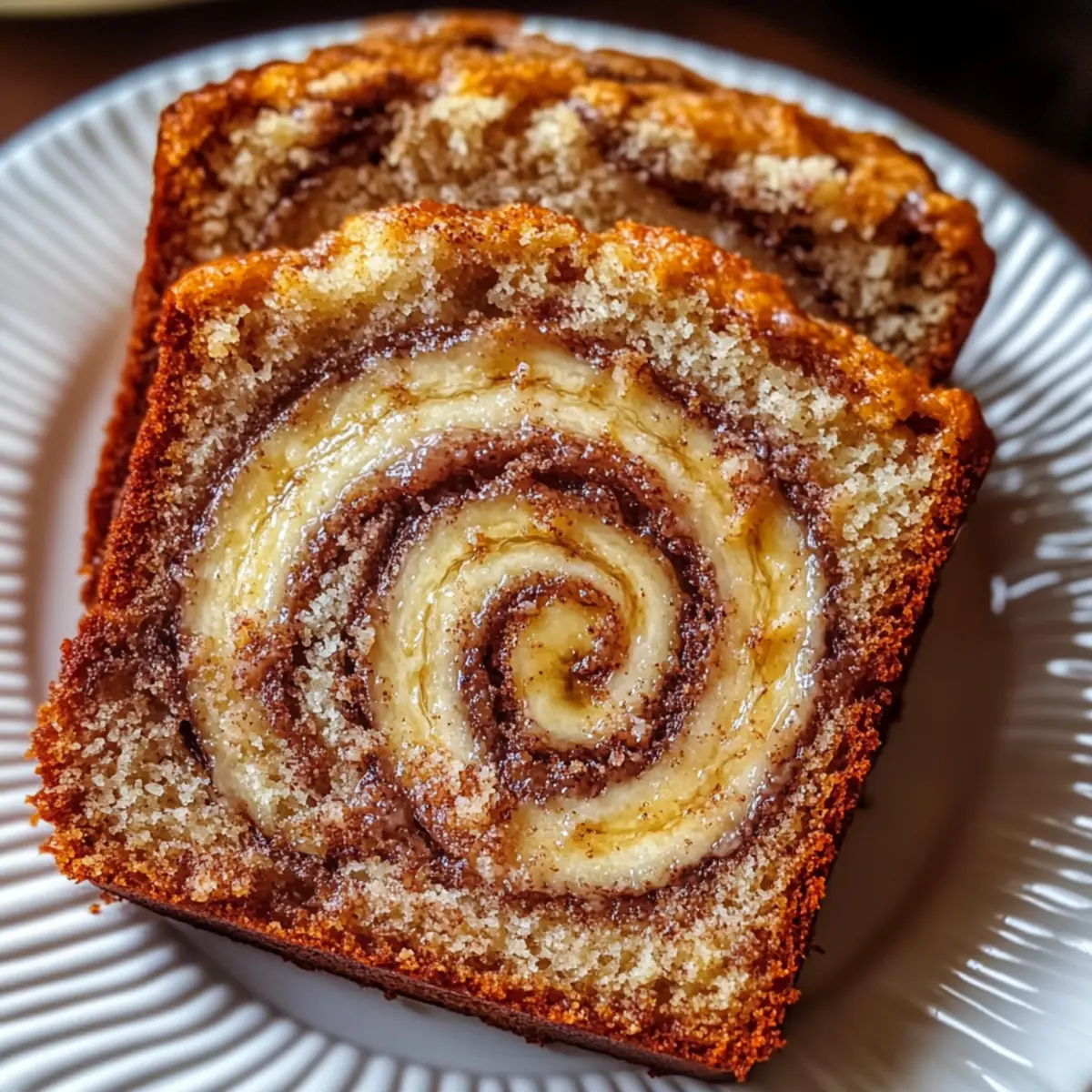 Cinnamon Swirl Banana Bread