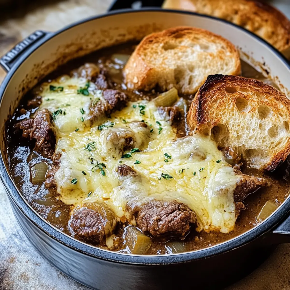 French Onion Beef Stew