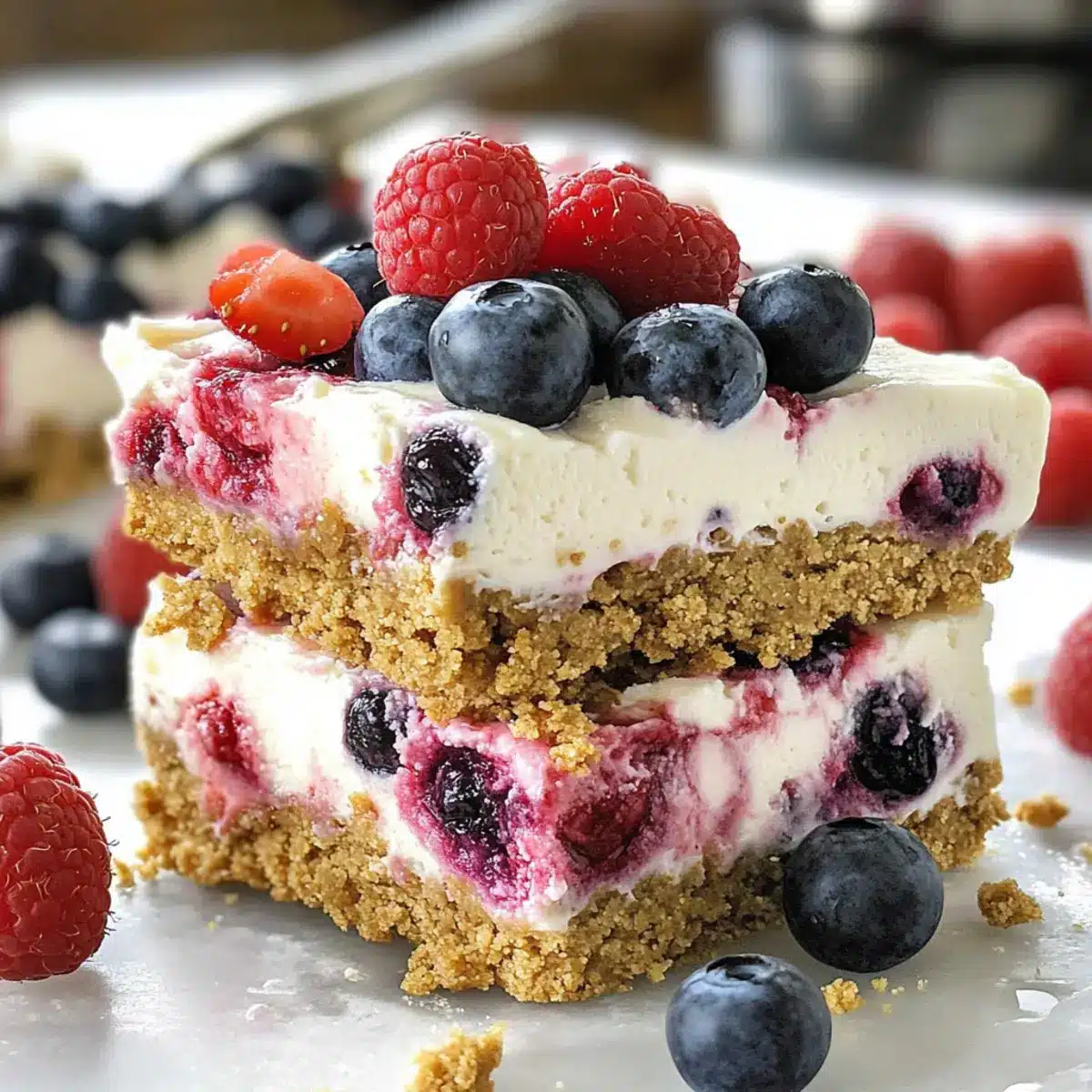 Summer Berry Frozen Dessert