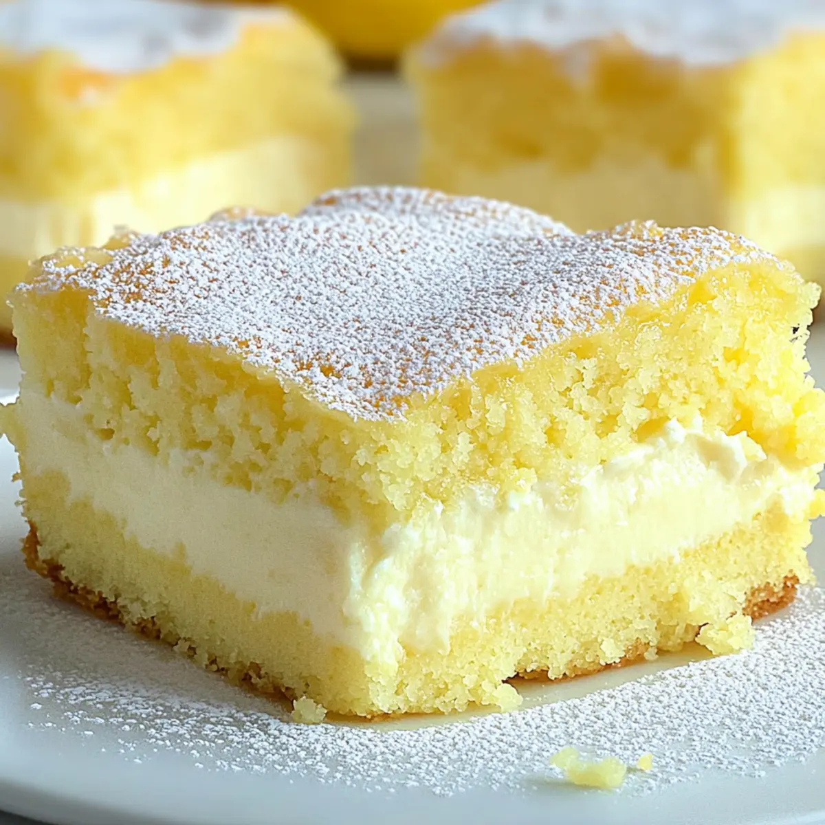 Lemon Custard Cake