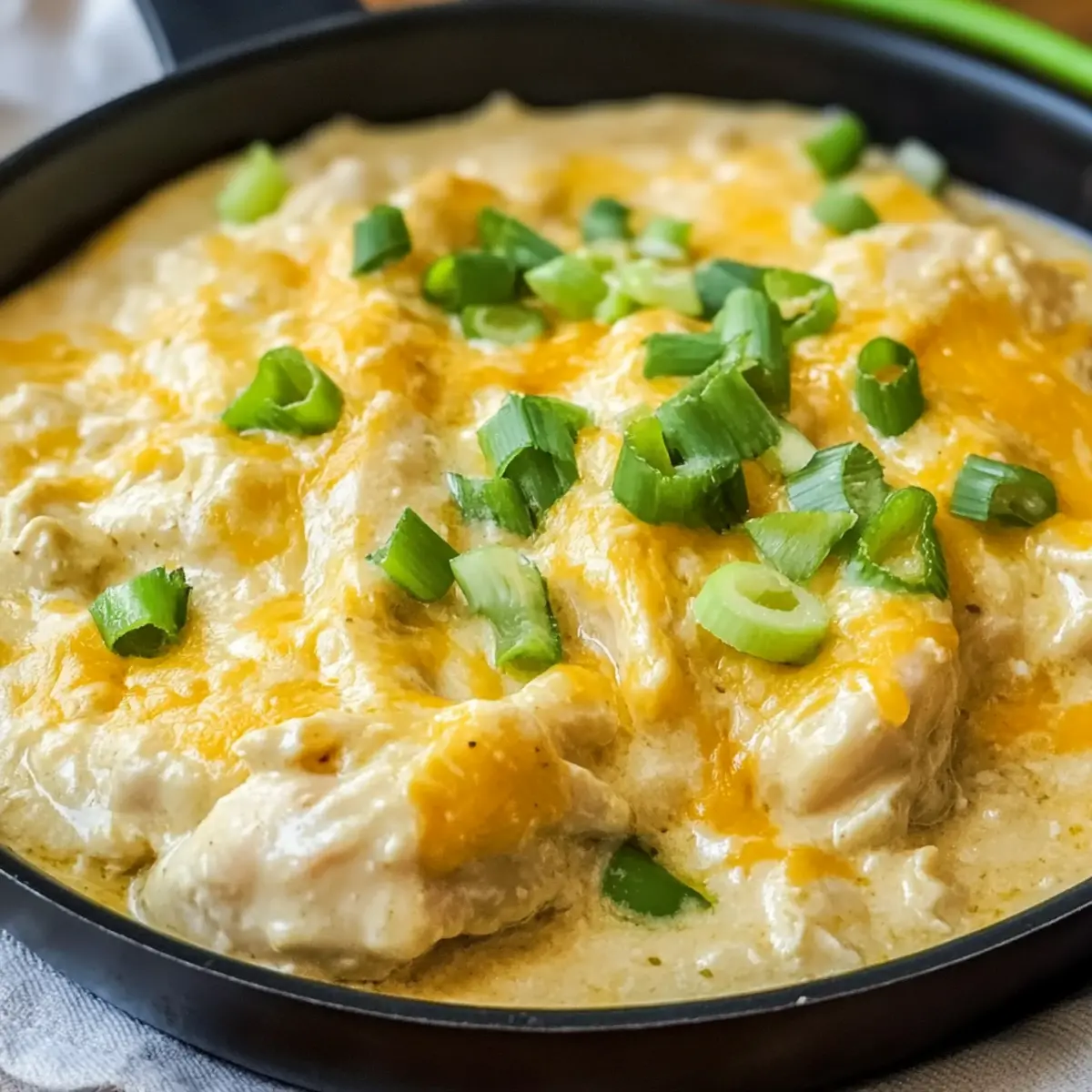 One Pan Keto Green Chili Chicken