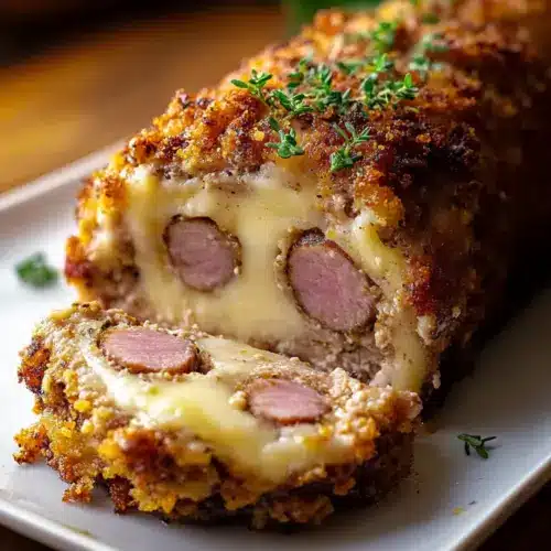 Chicken Cordon Bleu Meatloaf