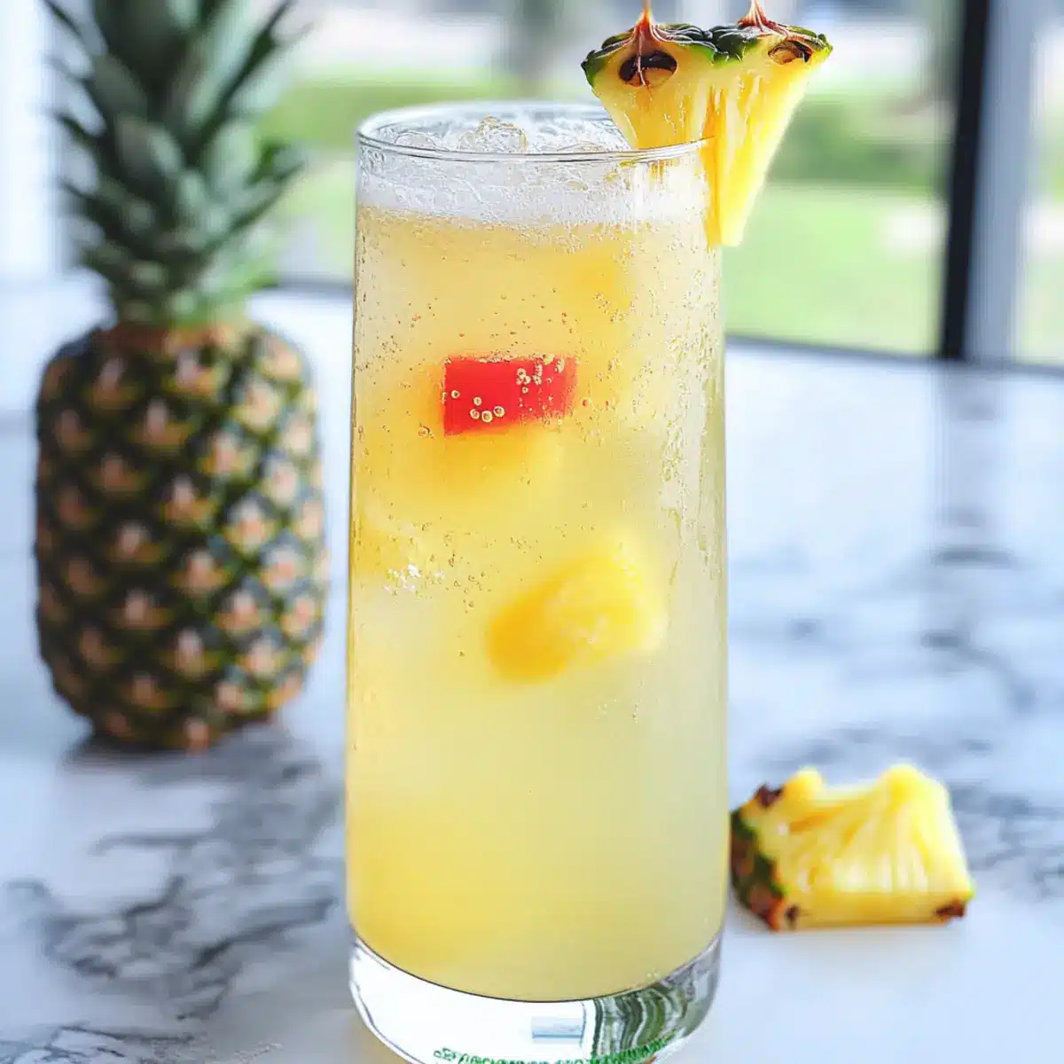 Fruity Green Tea Spritzer