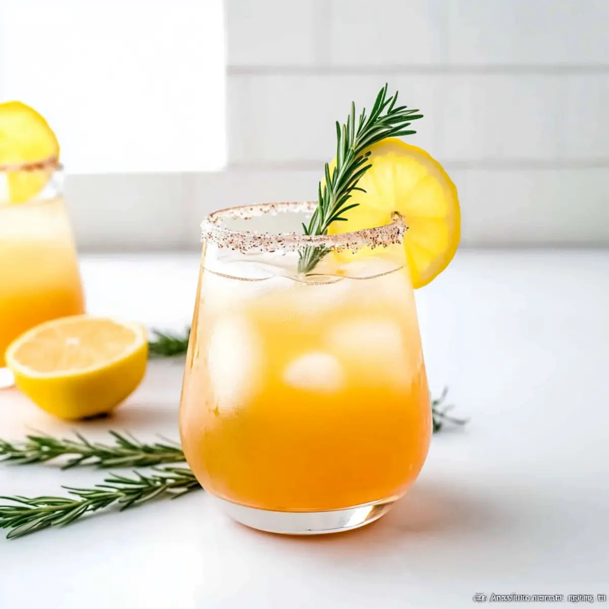 Simple Pineapple Ginger Kombucha Mocktail