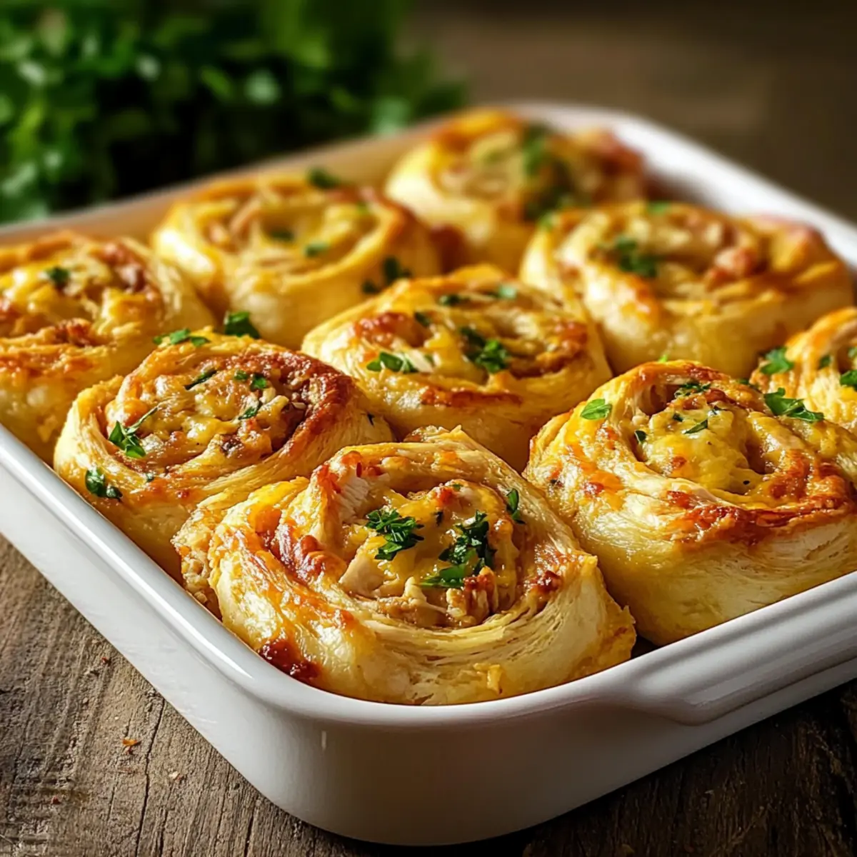 Irresistible Chicken Pinwheels
