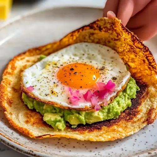 Crispy Feta Fried Eggs