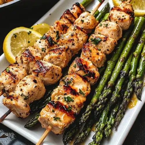 Grilled Chicken Breasts with Lemon Garlic