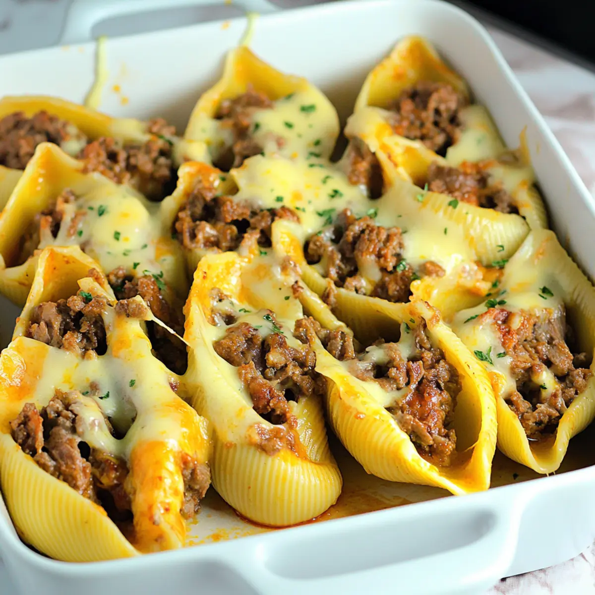 Philly Cheese Steak Stuffed Shells