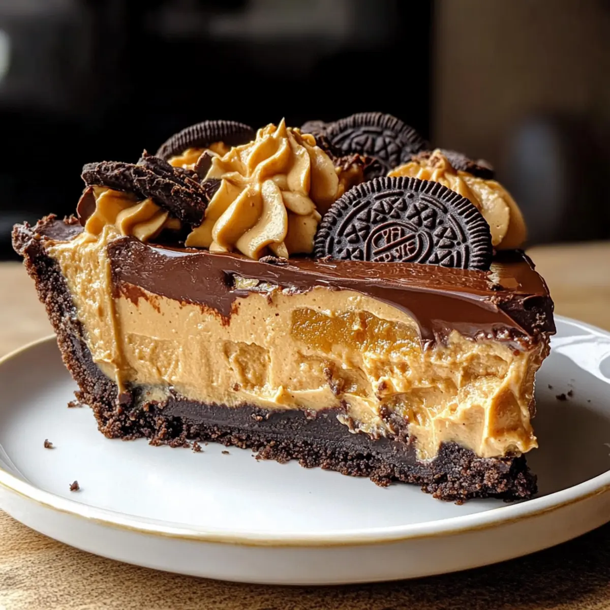 Chocolate Peanut Butter Pie