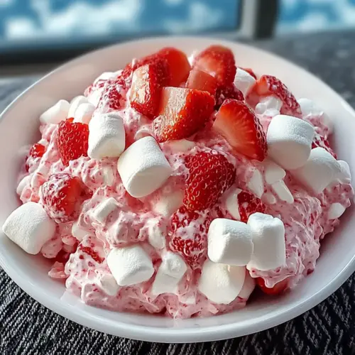 Creamy Strawberry Fluff Salad