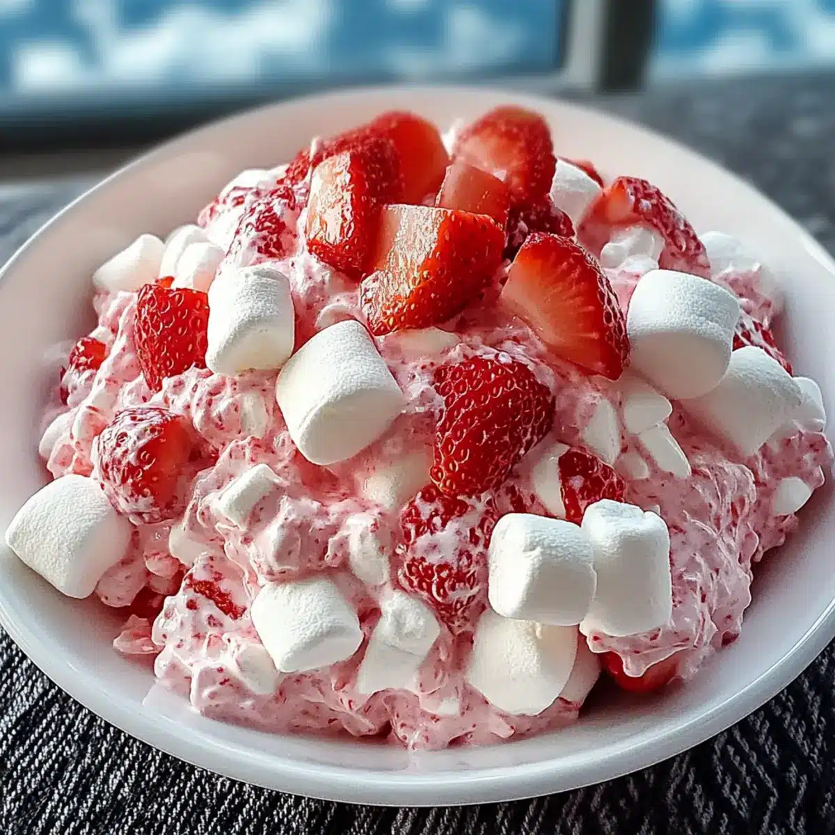 Creamy Strawberry Fluff Salad