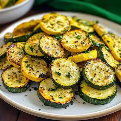 Air Fryer Squash and Zucchini