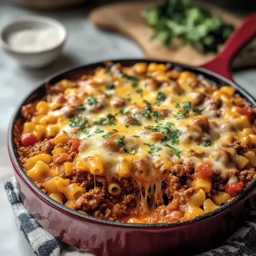 Sloppy Joe Ground Turkey Casserole