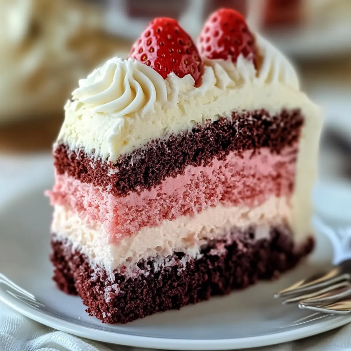 Classic Neapolitan Cake