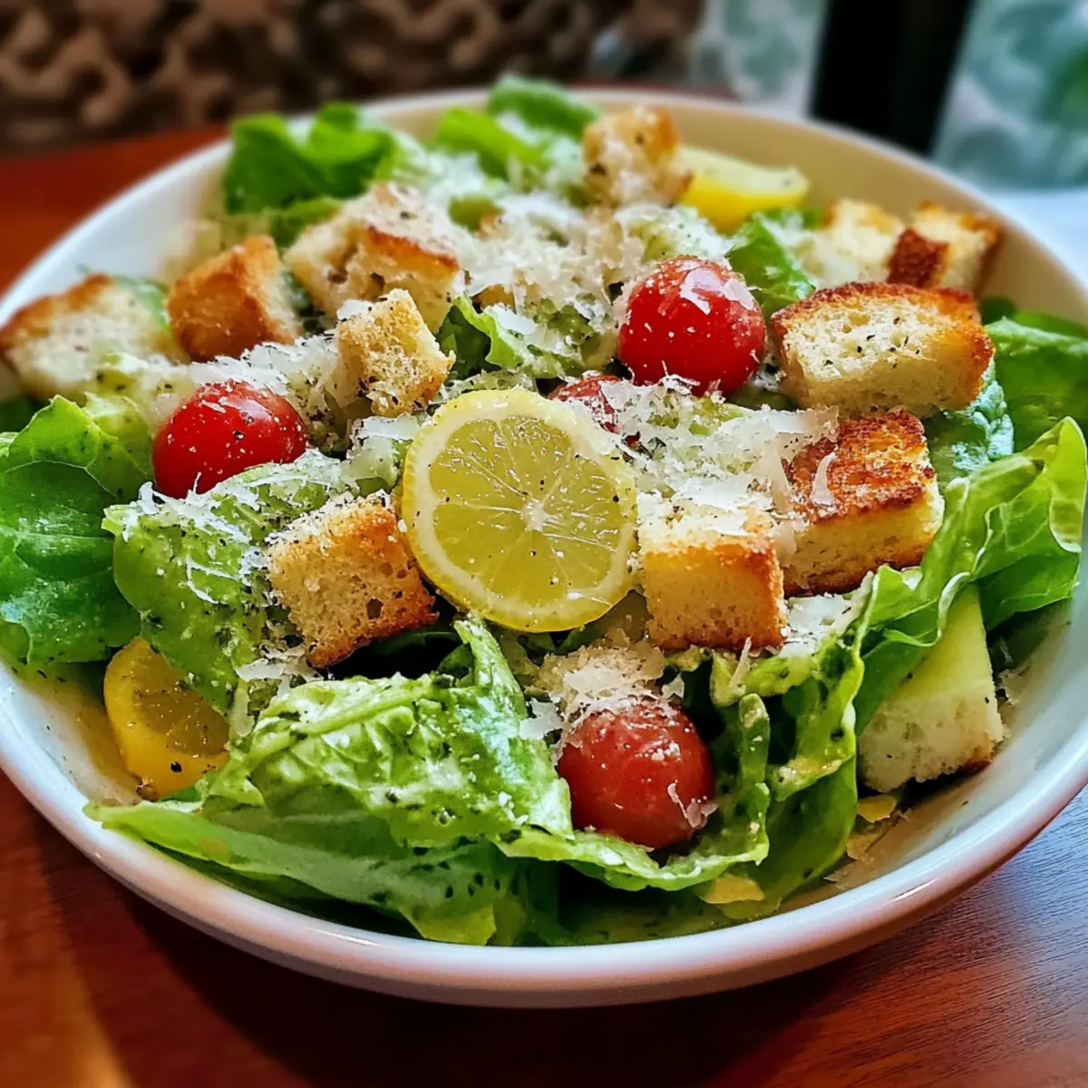 Nana’s Crunchy Lemon Parmesan Salad