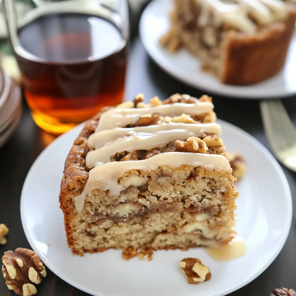 Maple Walnut Coffee Cake