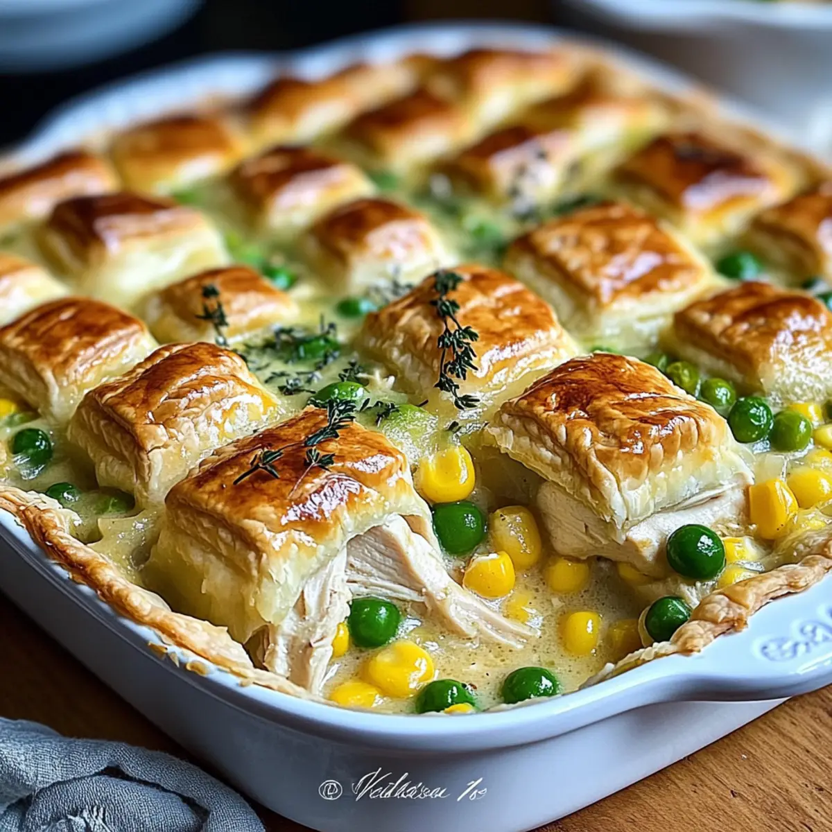 Chicken Pot Pie Casserole