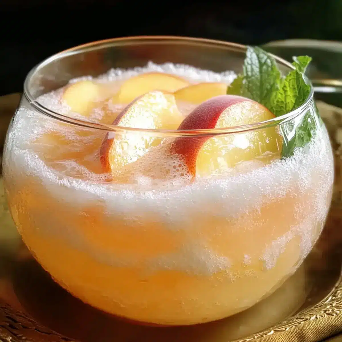Grandma’s Peach Punch