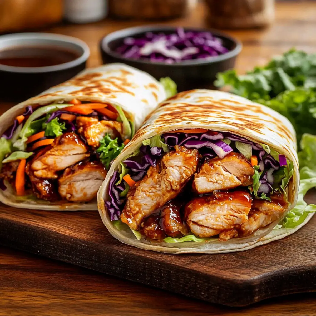Teriyaki Chicken Wrap