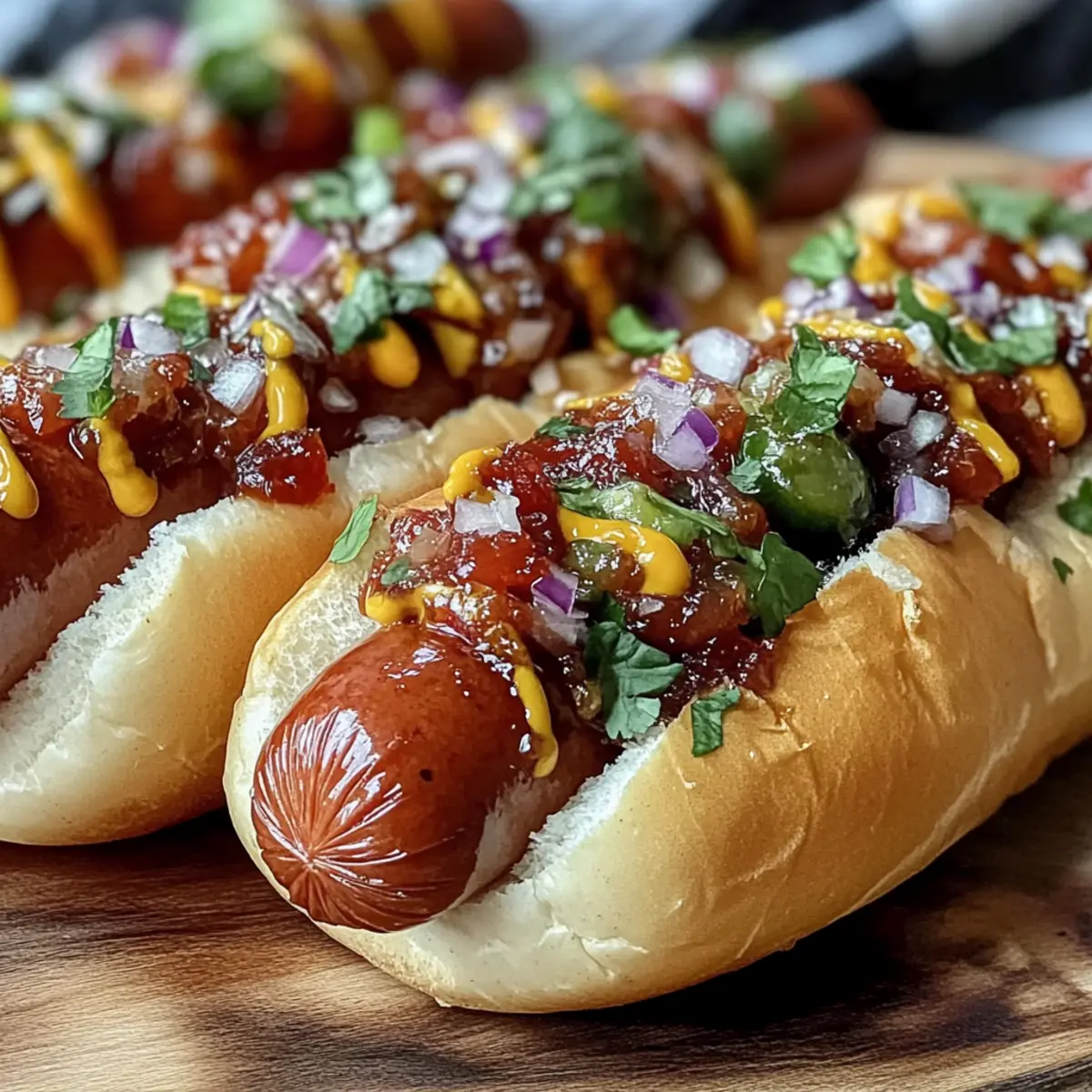 Flavorful Firecracker Hot Dogs