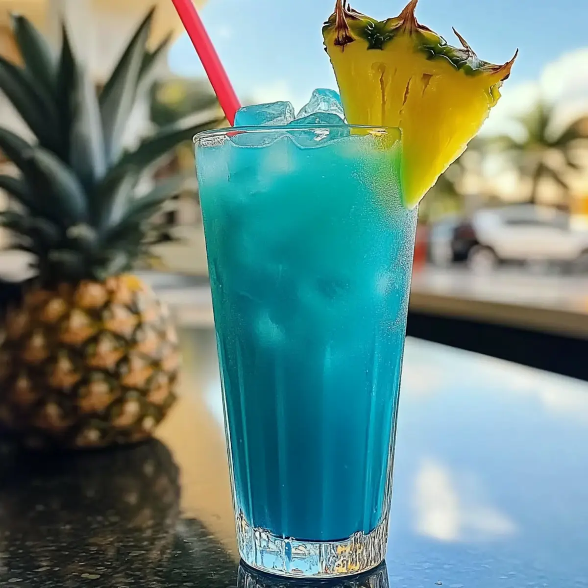 Easy Blue Hawaiian Mocktail Recipe