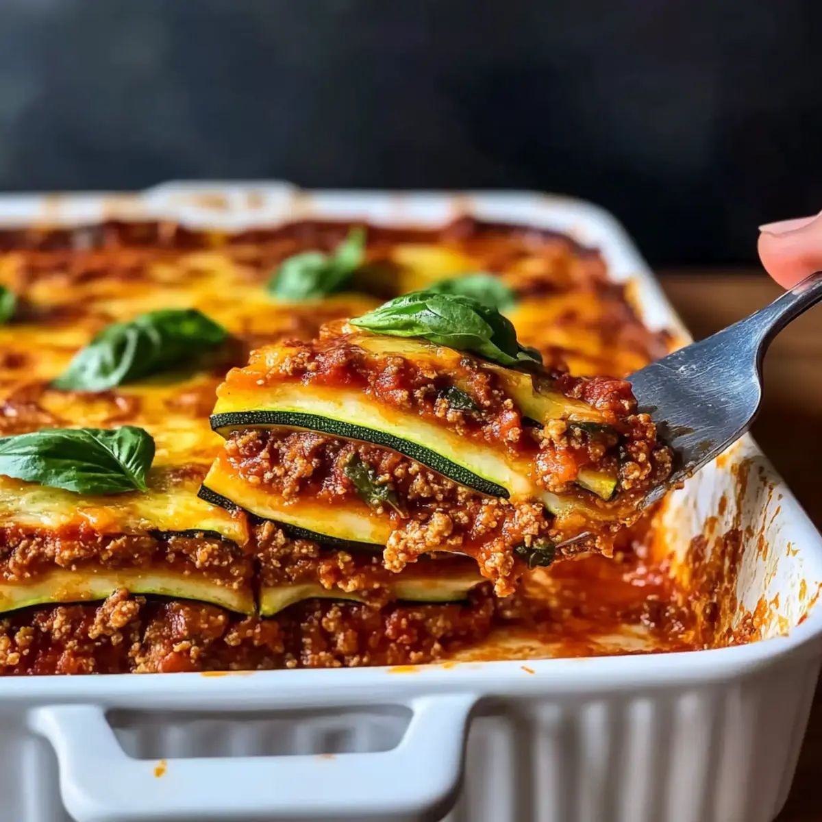 Keto Zucchini Lasagna (No Pasta Lasagna!)