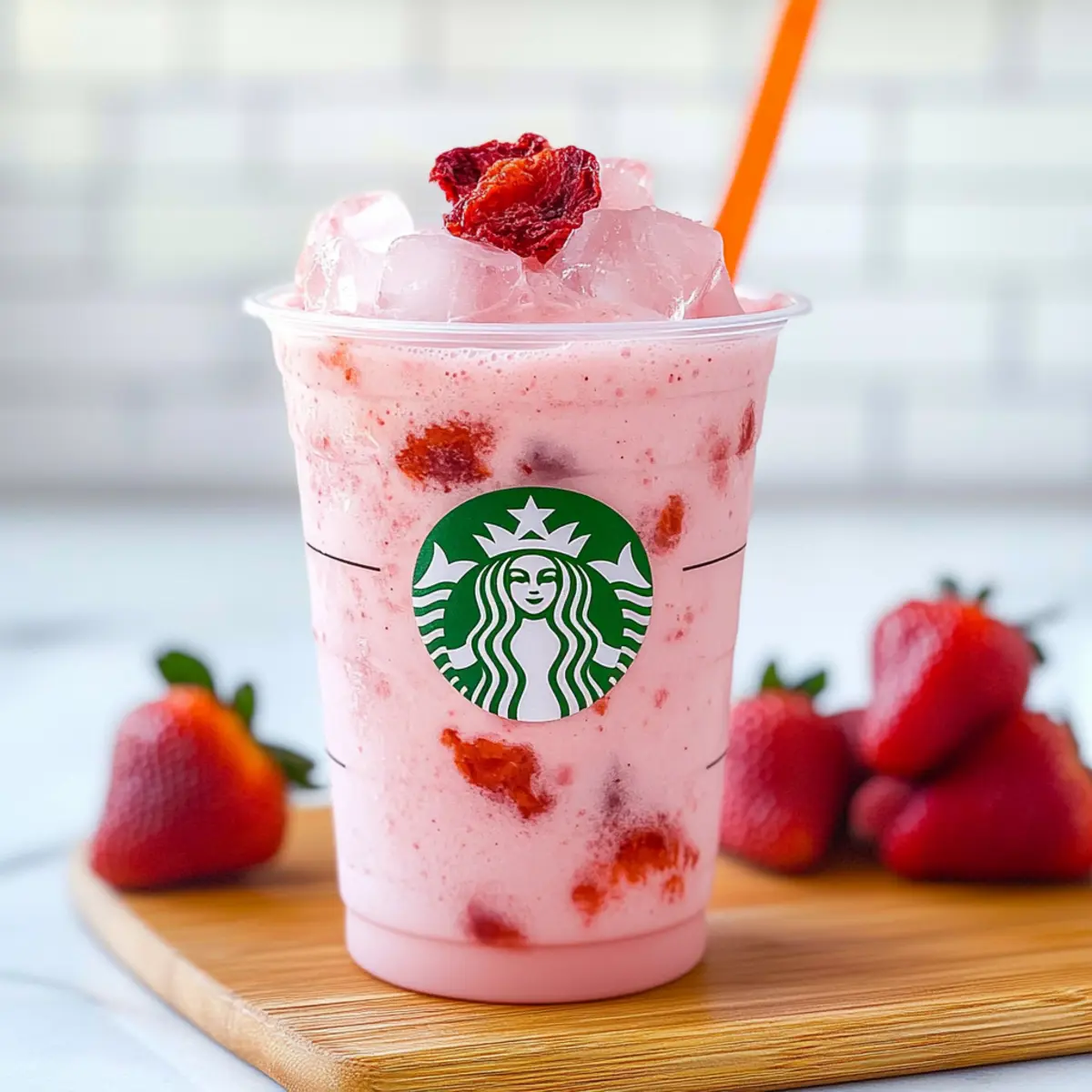 Homemade Starbucks Pink Drink
