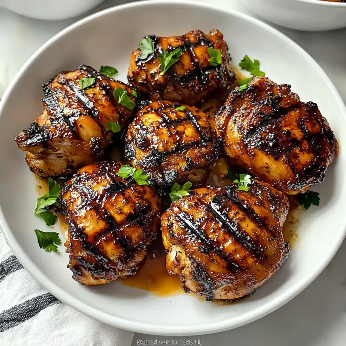 Grilled Chicken Thighs Recipe