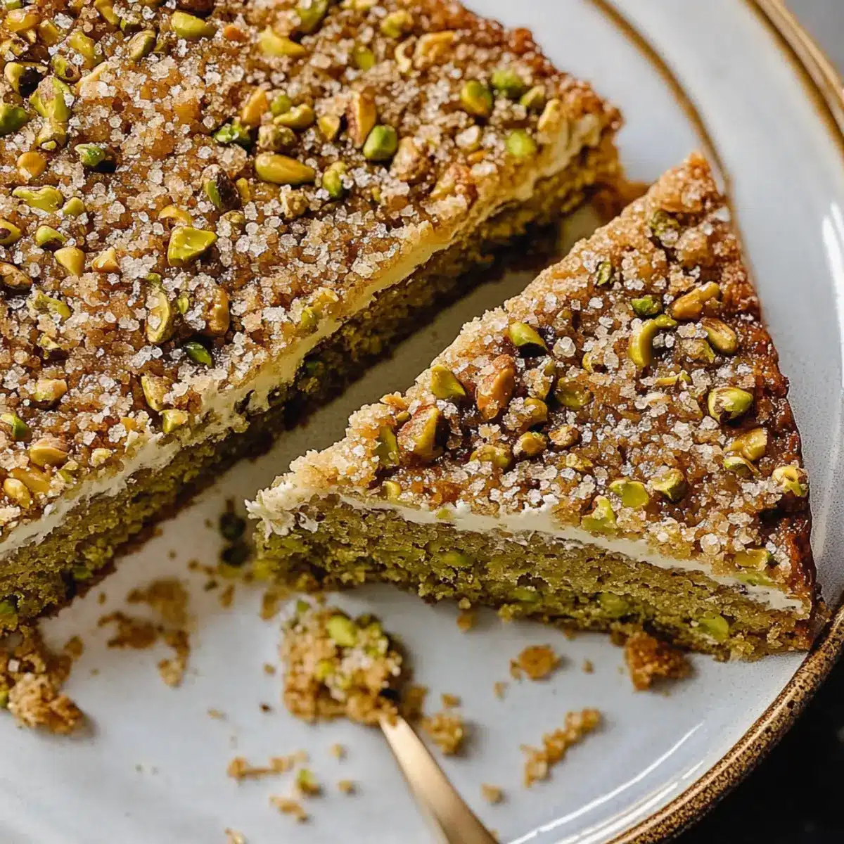 Pistachio Coffee Cake