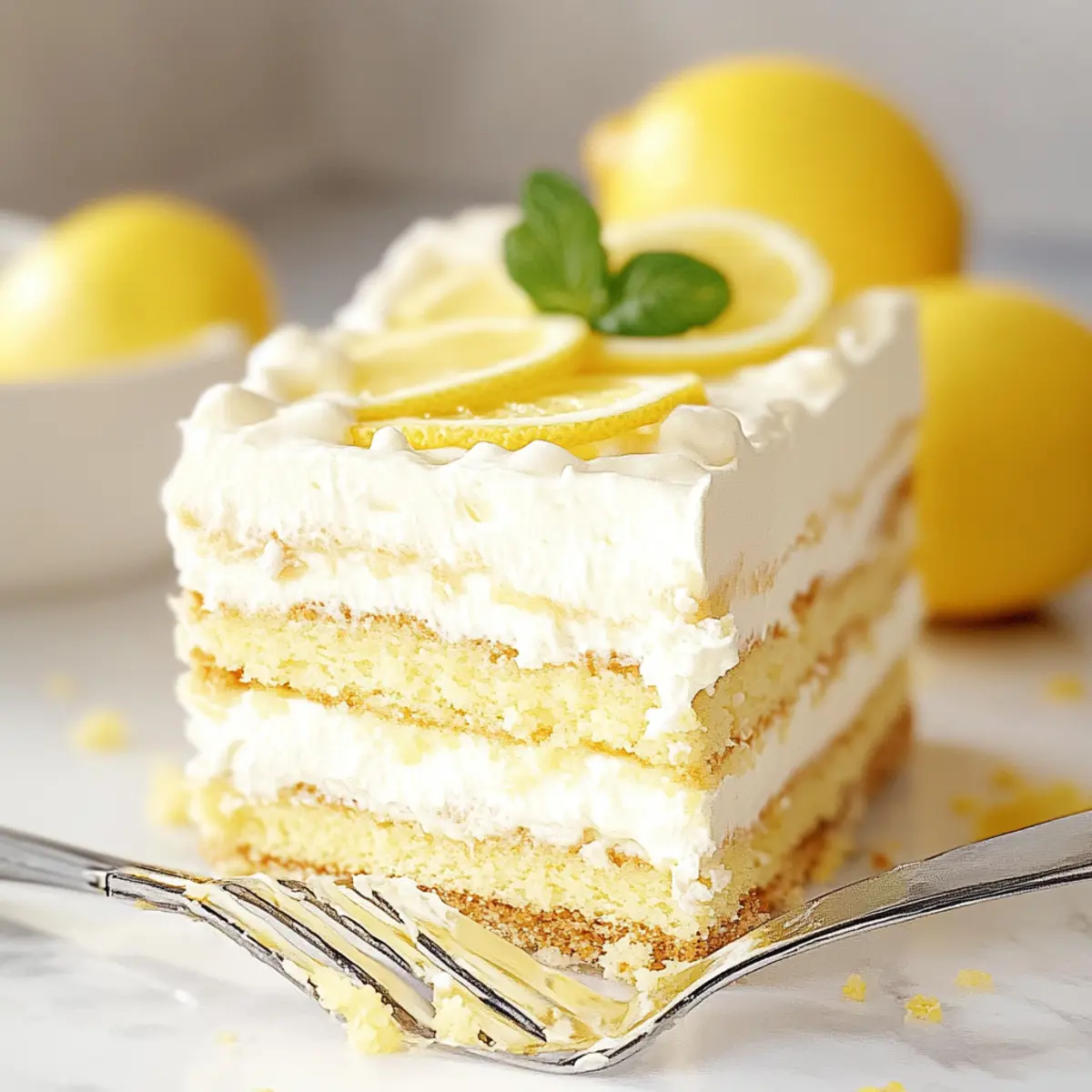 Lemon Icebox Cake