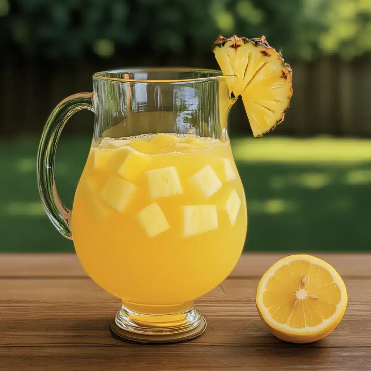 Pineapple Ginger Lemonade Punch