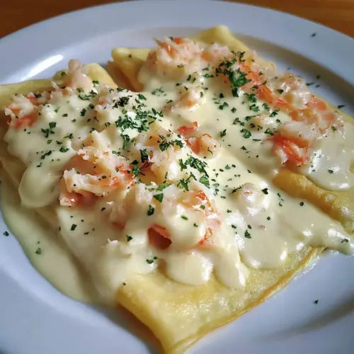 Seafood Crêpes Béchamel
