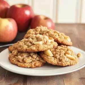 Apple Crumb Cookies