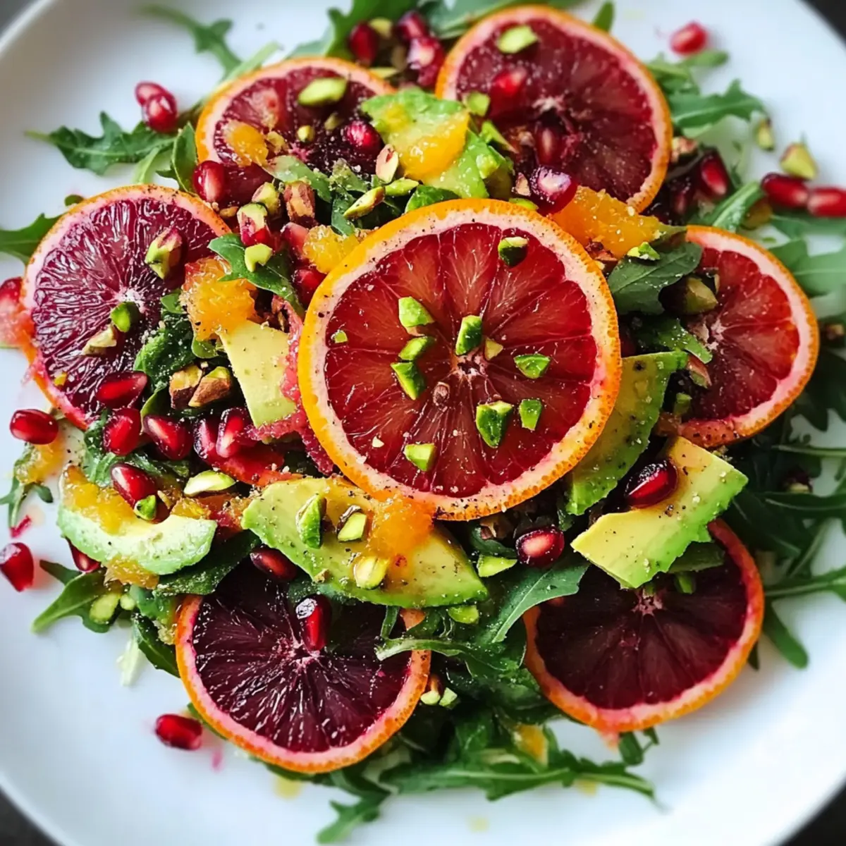 Winter Citrus Pomegranate Salad