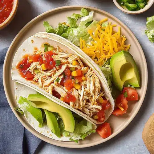 Instant Pot Shredded Chicken Tacos