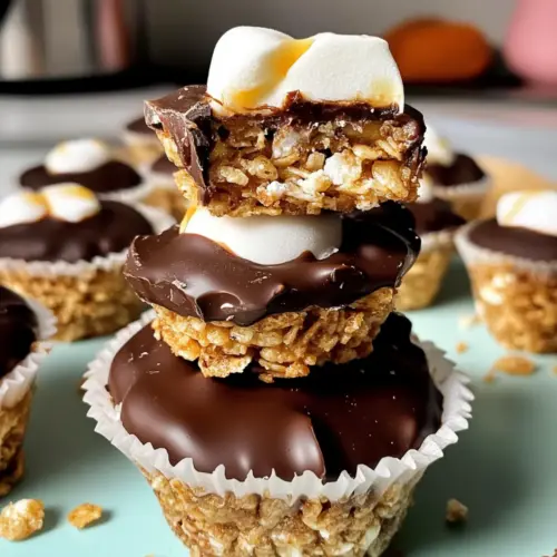 Brown Butter Scotcheroos with Marshmallows