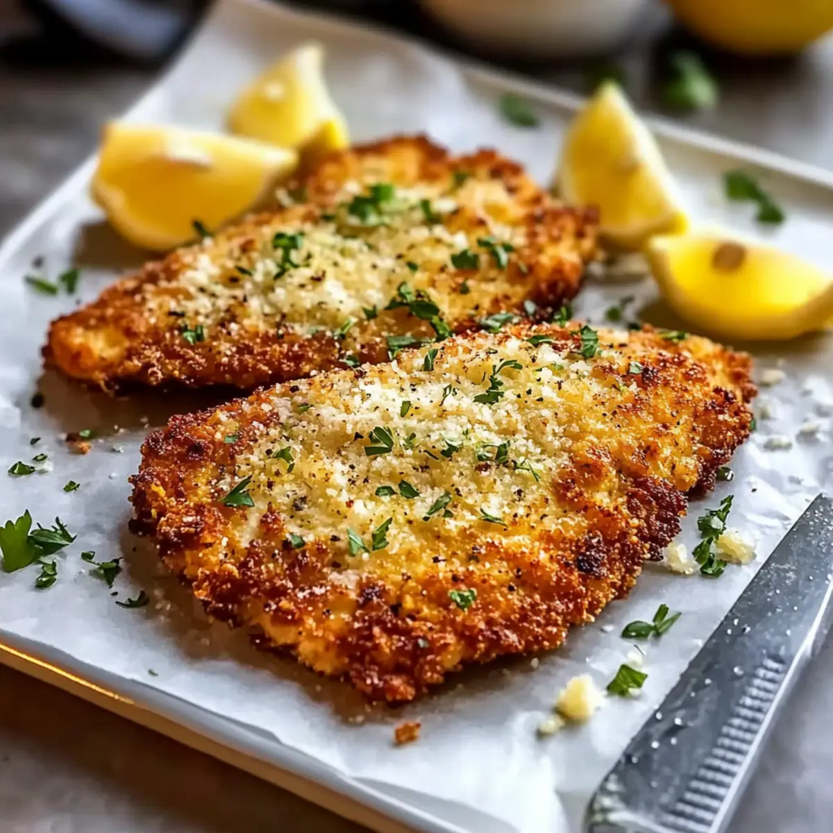 Mediterranean Chicken Cutlets
