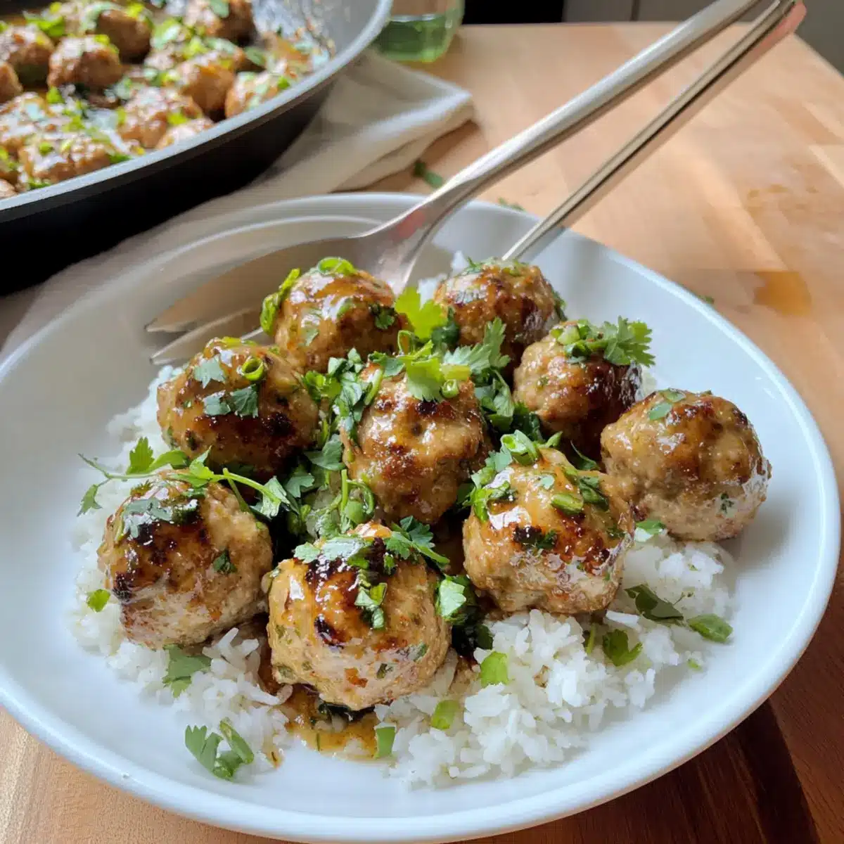 Sheetpan Sweet Chili Garlic Meatballs
